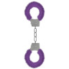 BEGINNER'S FURRY HANDCUFFS PURPLE