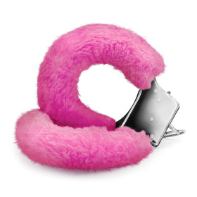 MENOTTES DE PELUCHE LOVE CUFFS CRUSHIOUS ROSA