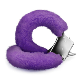 MENOTTES DE PELUCHE LOVE CUFFS CRUSHIOUS VIOLET