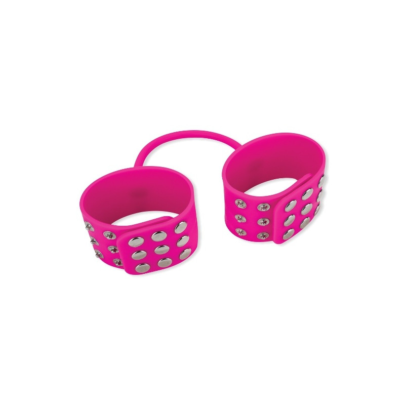 SILICONE CUFFS PINK