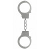 METAL BEGINNER'S HANDCUFFS SILVER