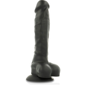 COCK MILLER - SILICONE DENSITÉ COCKSIL ARTICULABLE NOIR 19,5 CM