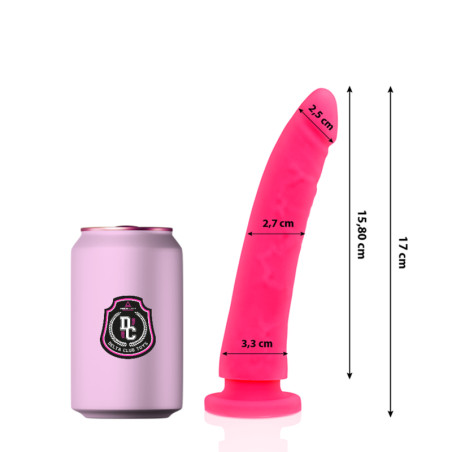 DELTA CLUB - TOYS GODE MÉDICAL SILICONE ROSE 17 X 3 CM