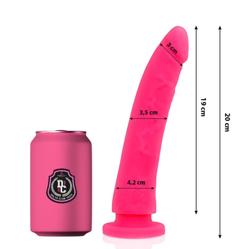 DELTA CLUB - TOYS GODE MÉDICAL ROSE EN SILICONE 20 X 4 CM