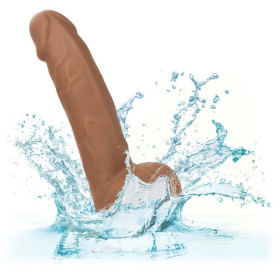 CALIFORNIA EXOTICS - CLOUS EN SILICONE 15.24 CM MARRON