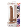 CALIFORNIA EXOTICS - CLOUS EN SILICONE 15.24 CM MARRON