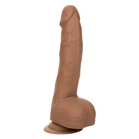 CALIFORNIA EXOTICS - CLOUS EN SILICONE 20.32 CM MARRON