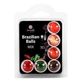 KISSABLE LUBRICANT BALLS MULTIFLAVOURED 6 x 4GR