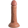 KING COCK - ELITE GODE RÉALISTE EN SILICONE 15.2 CM CARAMEL