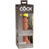 KING COCK - ELITE GODE RÉALISTE EN SILICONE 15.2 CM CARAMEL