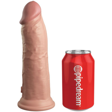 KING COCK - ELITE GODE RÉALISTE VIBRANT & SILICONE 20.3 CM