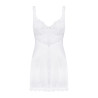 CHEMISE ET STRING AMOR BLANCO OBSESSIVE BLANC