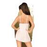 PENTHOUSE CASUAL SEDUCTION CHEMISE AND THONG WHITE