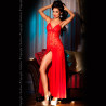 BABYDOLL AND THONG CR-3471 RED