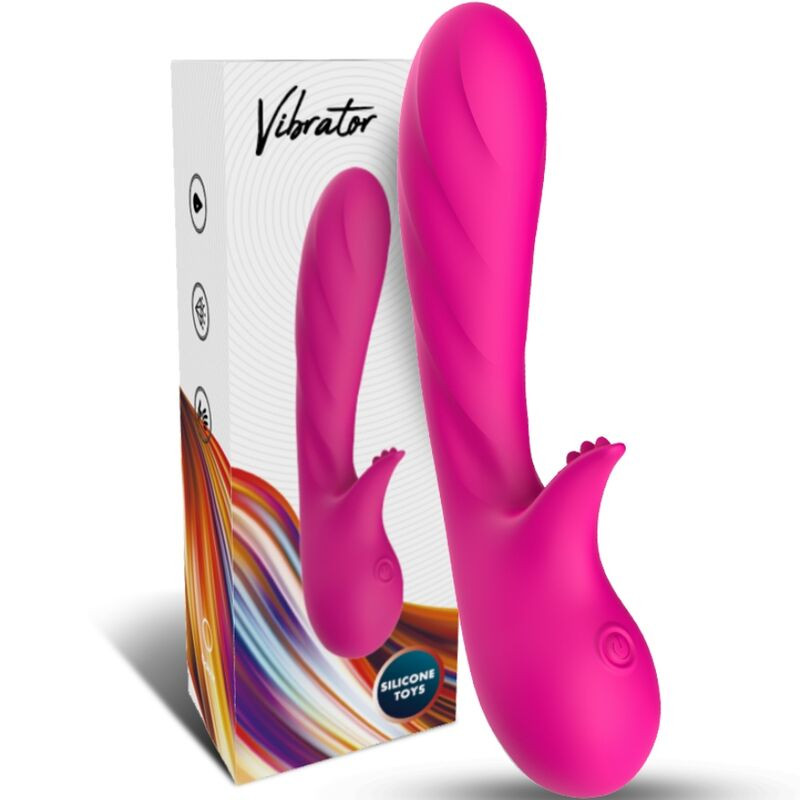 ARMONY - VIBRATEUR ROMANCE AVEC STIMULATEUR FUCHSIA