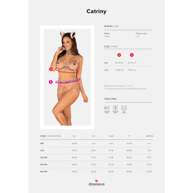 Catriny Costume - Multicolore