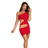 V-9249 Robe - Rouge