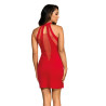 V-9259 Robe - Rouge