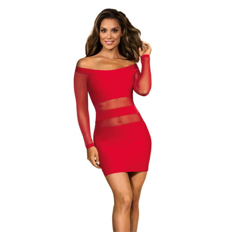 V-9299 Robe - Rouge