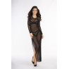 V-10679 Robe longue - Noire