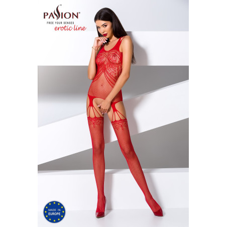 BS070R Bodystocking - Rouge