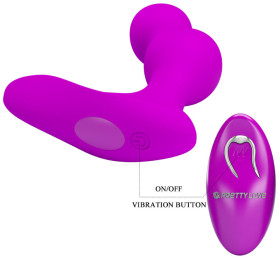 PRETTY LOVE - MASSAGER VIBRATEUR ANAL TERRANCE AVEC TÉLÉCOMMANDE