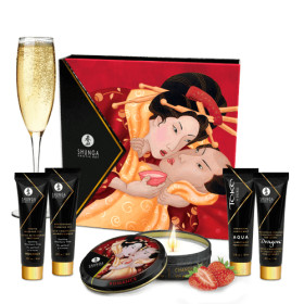 Kit Secret de Geisha - ORGANICA - Vin pétillant à la fraise