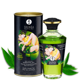 Huile aphrodisiaque organique  - Thé vert exotique