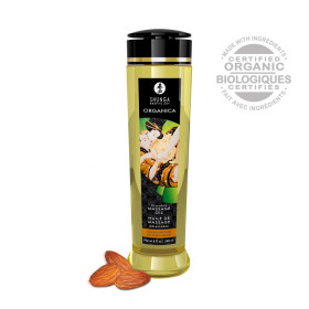 Huile de massage organique - Douceur d'amande - 240 ml