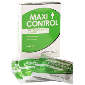 6 lingettes retardantes MaxiControl