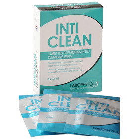 6 lingettes nettoyantes IntiClean