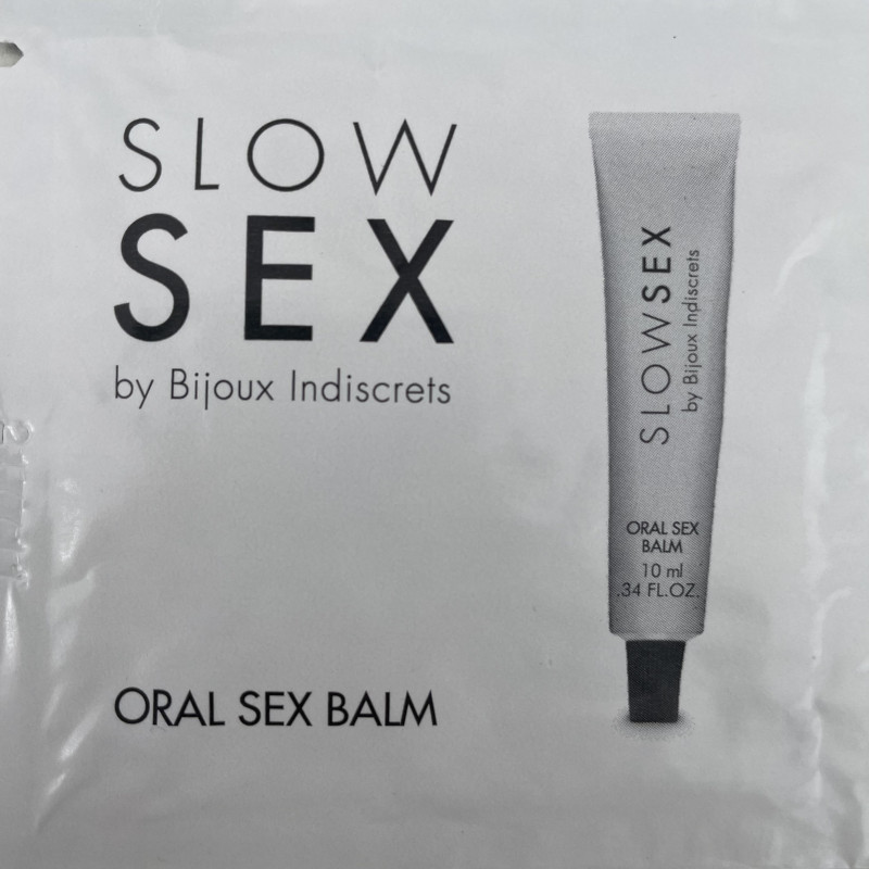 Baume pour sexe oral dosette - Slow Sex - 1 ml