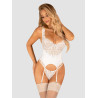 Corset et string blanc Amor Blanco