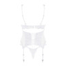 Corset et string blanc Amor Blanco