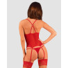 Lacelove Corset - rouge