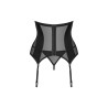 Chic Amoria corset et string - Noir