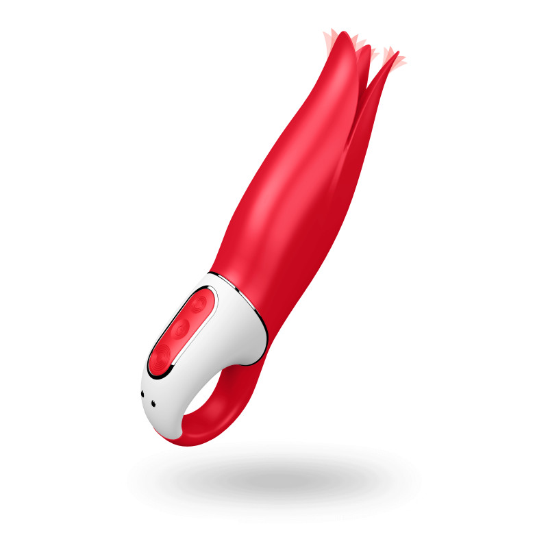 Vibromasseur Satisfyer Vibes Power Flower - Rouge