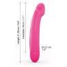 Vibromasseur Real Vibration M 22 cm 2.0 - Rose