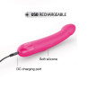 Vibromasseur Real Vibration M 22 cm 2.0 - Rose