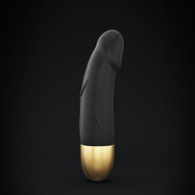 Vibromasseur Real Vibration S 16 cm 2.0 - Noir et Or