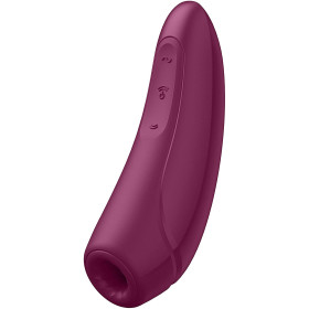 Stimulateur connecté Satisfyer Curvy 1+ - Bordeaux