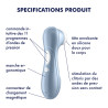 Stimulateur Satisfyer Pro 2 - Bleu