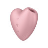 Stimulateur Satisfyer Cutie Heart - Rose