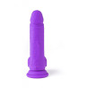 VIBROMASSEUR RÉALISTE "R16" FLESH 16 CM AVEC TÉLÉCOMMANDE Violet