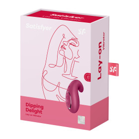 Dipping delight Stimulateur Satisfyer - Framboise