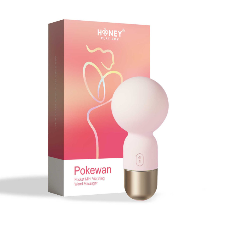 Pokewan - Mini vibromasseur de poche - Rose