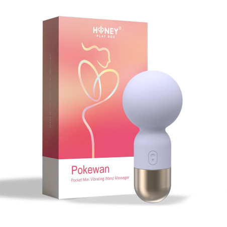 Pokewan - Mini vibromasseur de poche - Violet