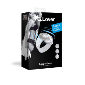 Cockring G-Lover L2L - Blanc