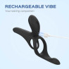 PLEASURE PIVOT Vibromasseur pour couples contrôlé par application - Bleu