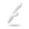 Stimulateur vibromasseur Satisfyer Pro G-Spot Rabbit - Blanc et Or rose